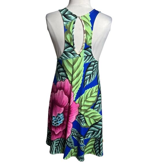 Mara Hoffman Swing Dress in Flora Blue Sz XS - Picture 4 of 8